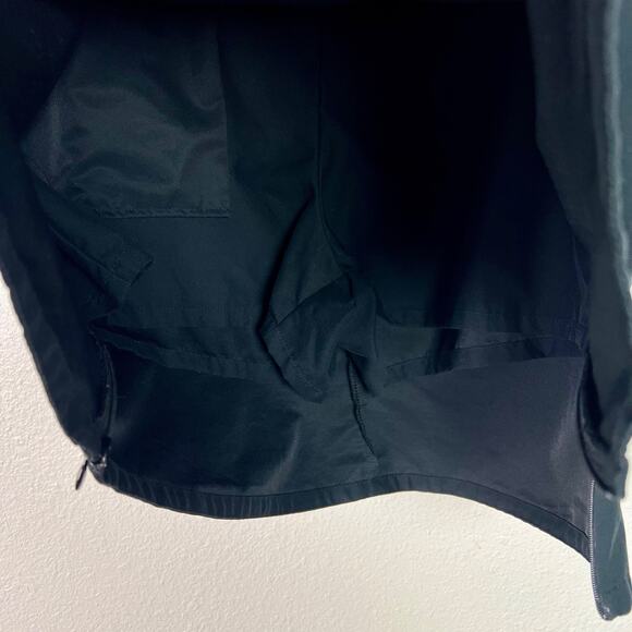 Patagonia Women's Black A-LIne Skort Side Zips Pocket Size 12 - Picture 7 of 12
